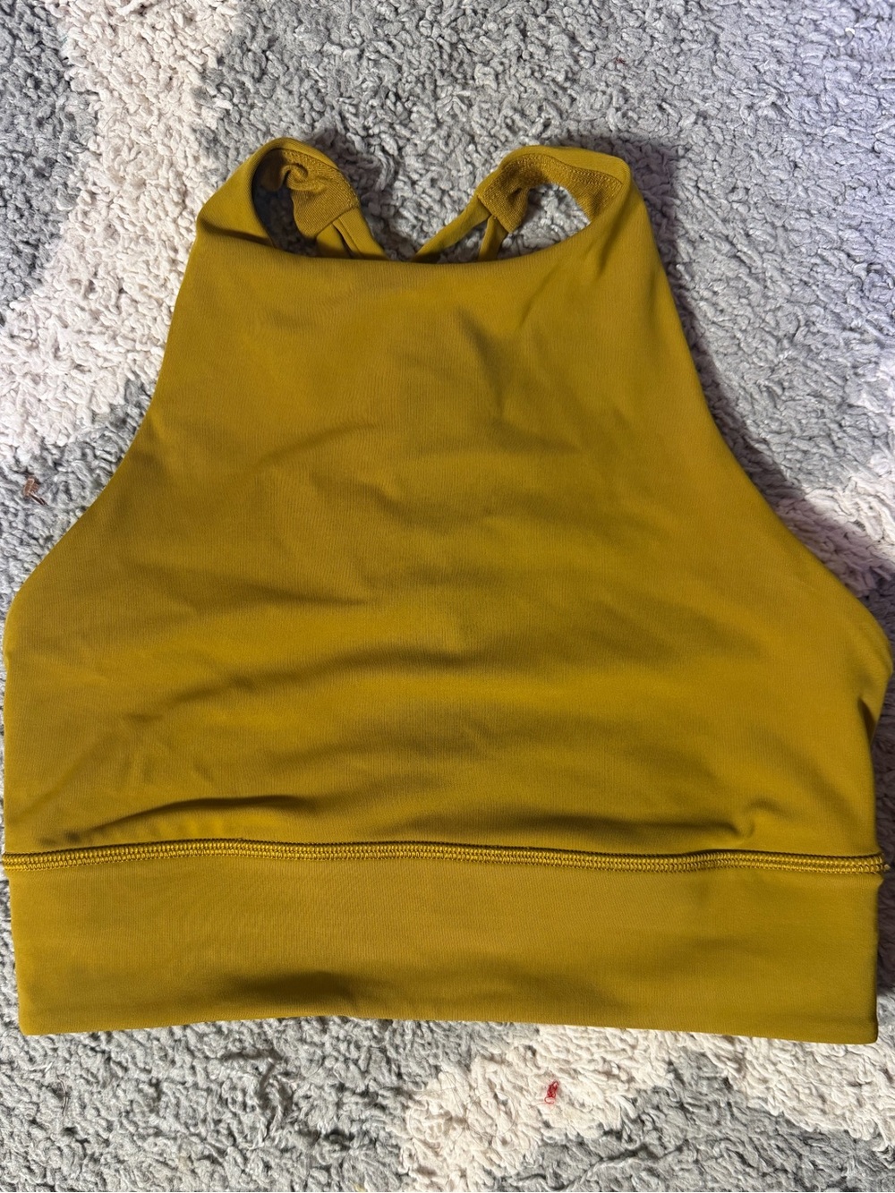 lululemon athletica Gold Spice High-Neck Energy Bra